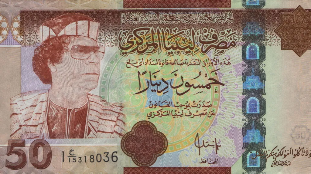 50dinárová bankovka