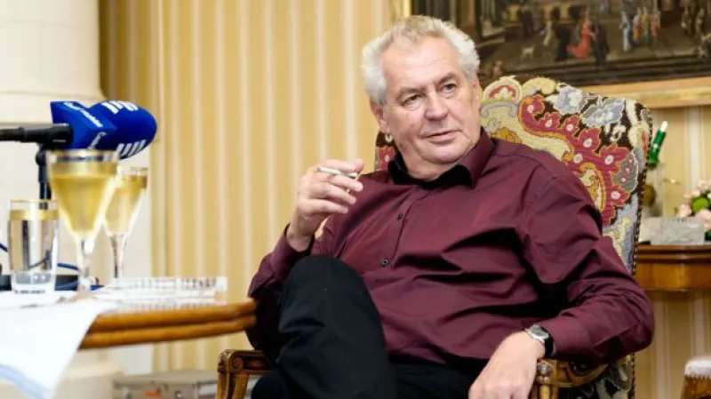 Miloš Zeman vypráví židovskou anekdotu