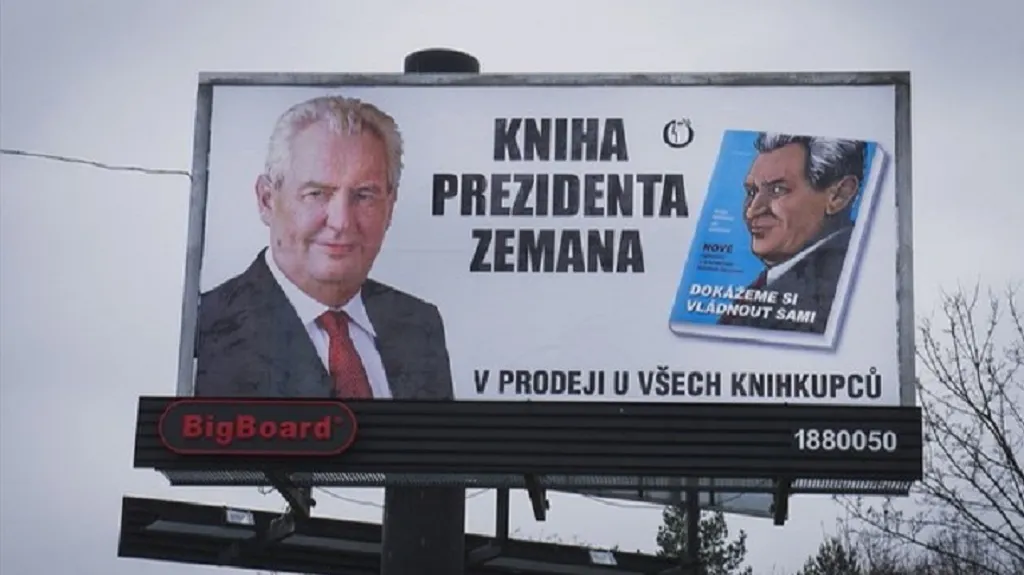 Za kampaň před prezidentskými volbami na knihu o Zemanovi dostalo vydavatelství pokutu 40 tisíc