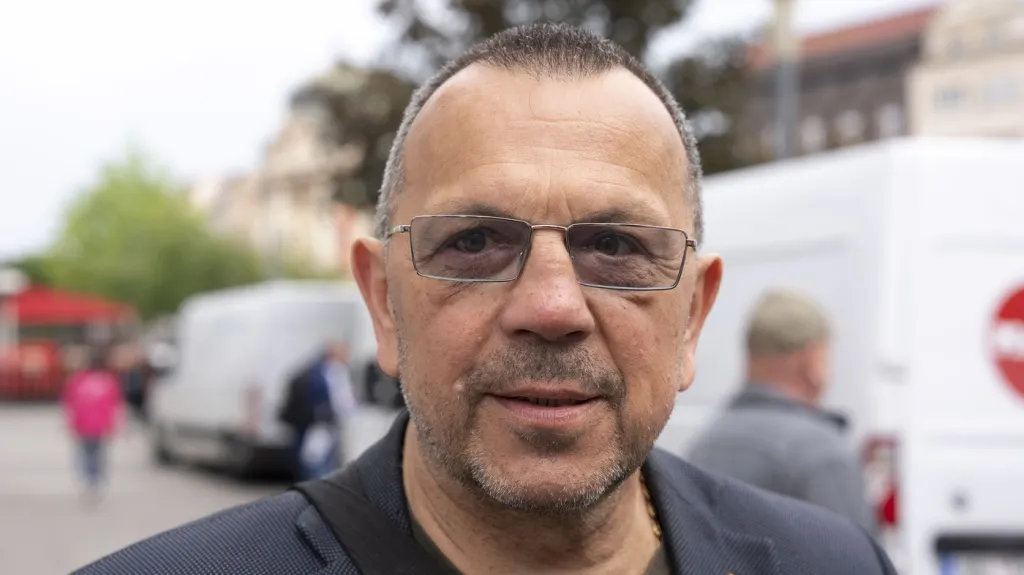 Poslanec Jaroslav Foldyna (SPD) na snímku z května 2025