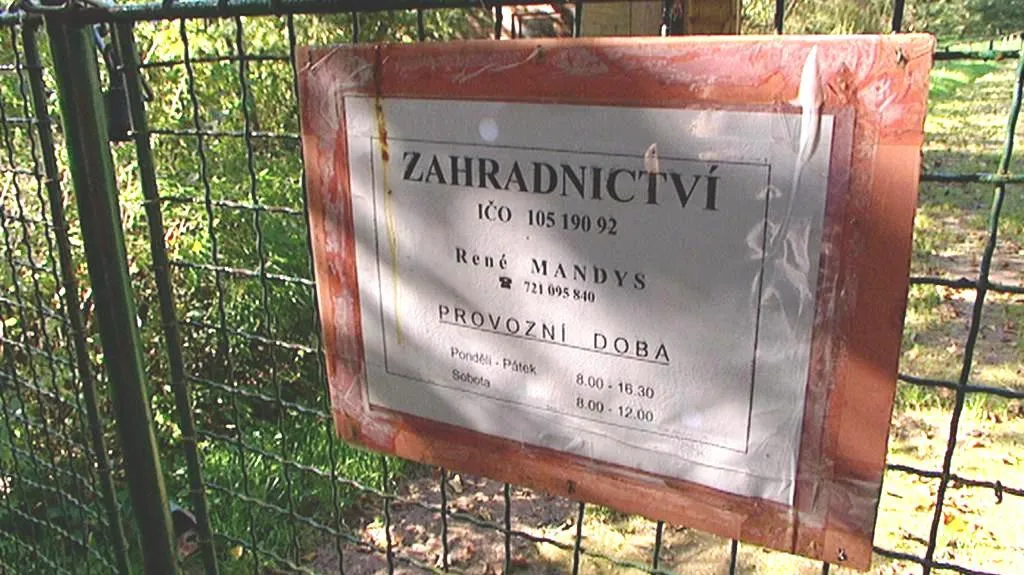 Dolní Olešnice - zahradnictví
