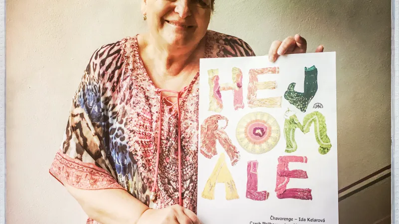 Ida Kellarová s albem Hej Romale