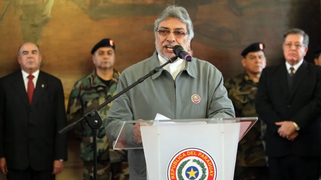 Paraguayský prezident Fernando Lugo