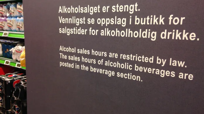 Částečná prohibice v Norsku