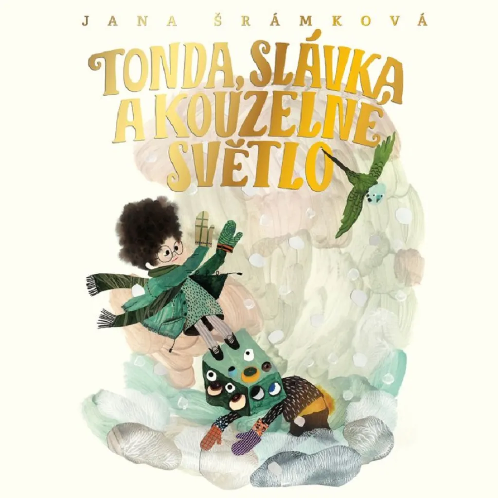 Nejlepší audioknihou pro děti a mládež loňského roku se stal lehce pohádkový příběh Tonda, Slávka a kouzelné světlo autorky Jany Šrámkové, který načetli Ivana Uhlířová a Jan Cina. „Vkusné a citlivé audioknižní zpracování, přirozená interpretace bez zbytečných, jakoby dětských podbízivých intonací. Výtečný titul po všech stránkách. Potkávají se zde kvalitní předloha, pečlivá příprava i vynikající herecké výkony,“ ocenila porota