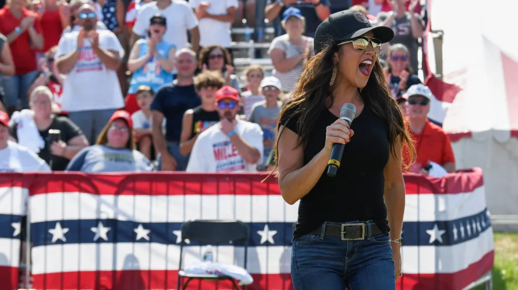 Republikánská kongresmanka Lauren Boebertová