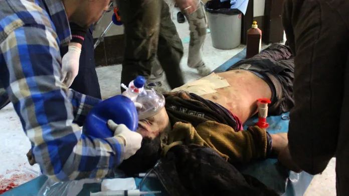 Zranění v Sýrii