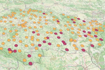 První teplotní rekord v pátek padl už před obědem. Čeká se horší horko než ve čtvrtek