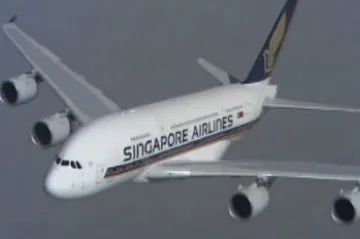 První A380 míří do Singapuru