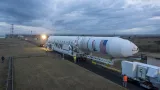 Příprava rakety Antares