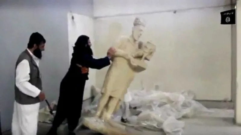 Propaganda islamistů: Ničení památek v Iráku