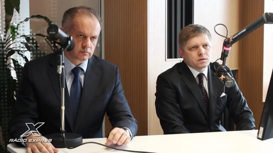 Robert Fico a Andrej Kiska