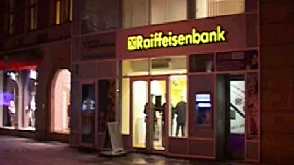 Přepadená banka v Brně