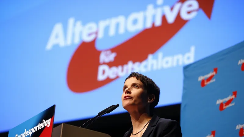 Předsedkyně AfD Frauke Petryová