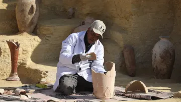 Egyptologové odkryli faraonovu hrobku v Sakkáře