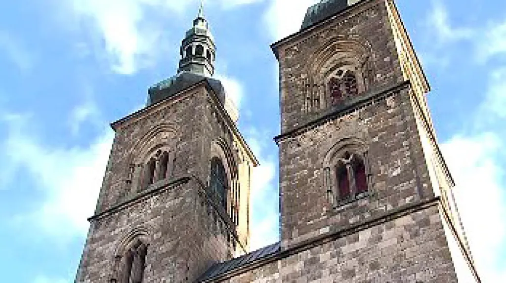 Kostel premonstrátského kláštera v Teplé