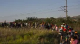 Vlna uprchlíků v Makedonii