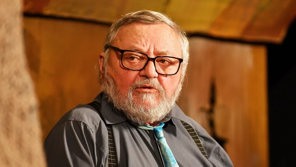 Jan Hraběta ve hře Akt na snímku z roku 2023