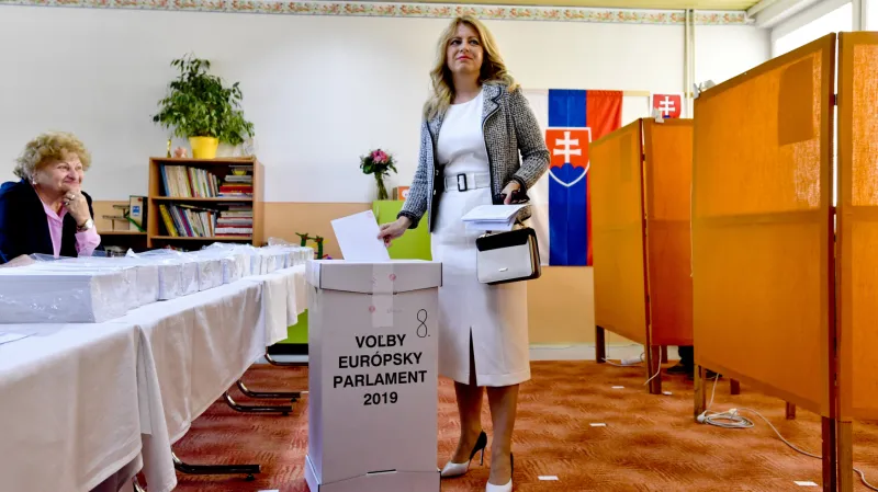 Zuzana Čaputová u erovoleb