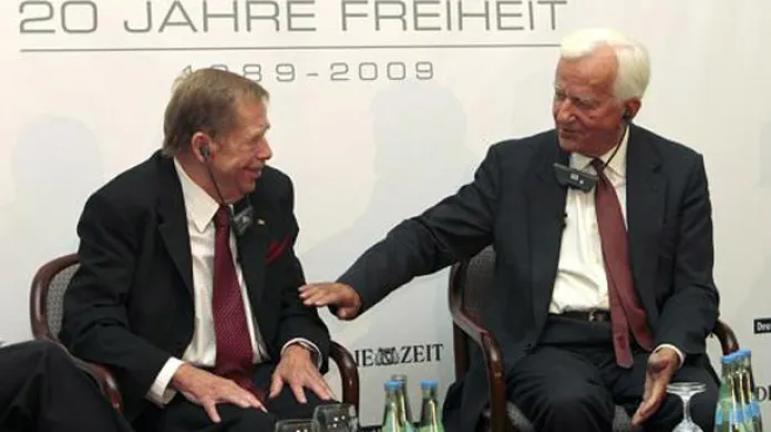 Václav Havel a Richard Weizsäcker