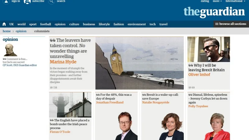 Guardian o brexitu