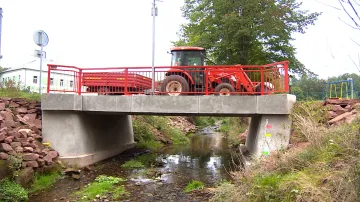 V Rudníku opravují největší škody po povodni z června 2013