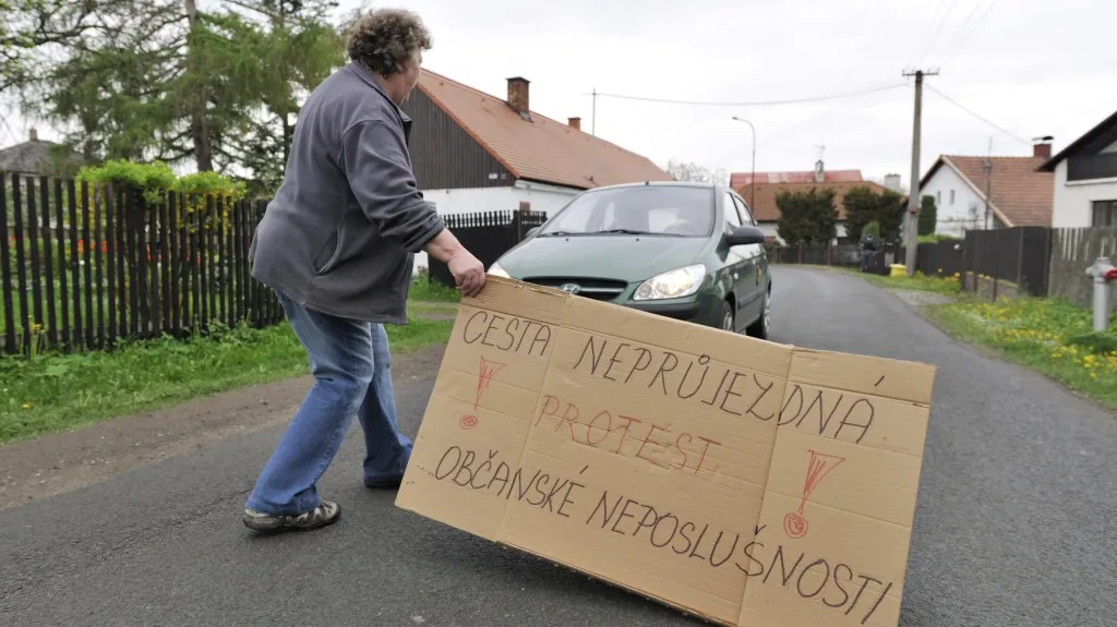 Blokáda v Divci