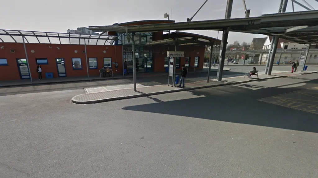 Autobusové nádraží v lokalitě Na Poříčí