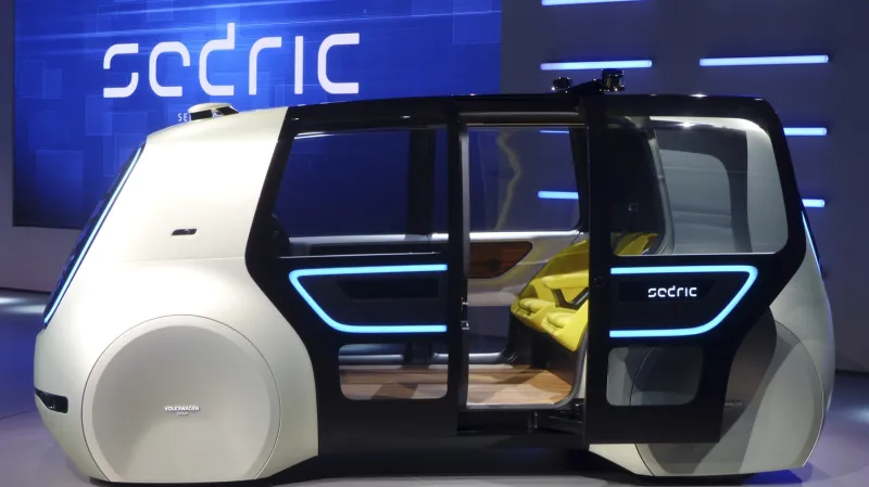 Koncept plně autonomně řízeného vozu Sedric