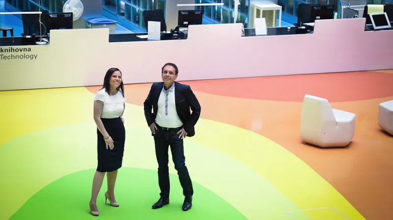 Petra Křížková Schubertová a Jiří Svoboda