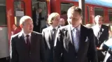Návštěva mininistra dopravy Víta Bárty (VV) v Brně