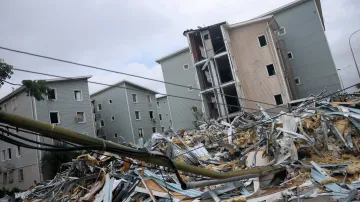 Následky zemětřesení ve venezuelském státě La Guaira, snímek z 13. července 2026