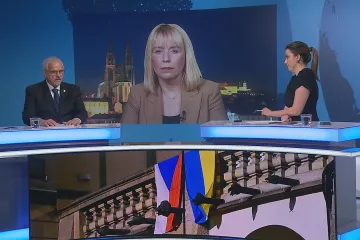 Ukrajinská vlajka byla symbolem solidarity, míní Nerudová. „Anomálie,“ říká David