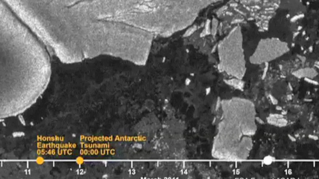 Japonské tsunami zasáhlo i Antarktidu