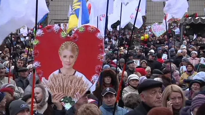 Příznivci Tymošenkové