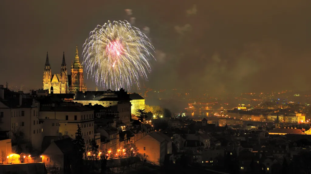 Oslavy Nového roku v Praze