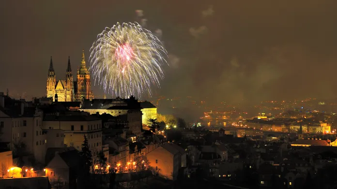 Oslavy Nového roku v Praze