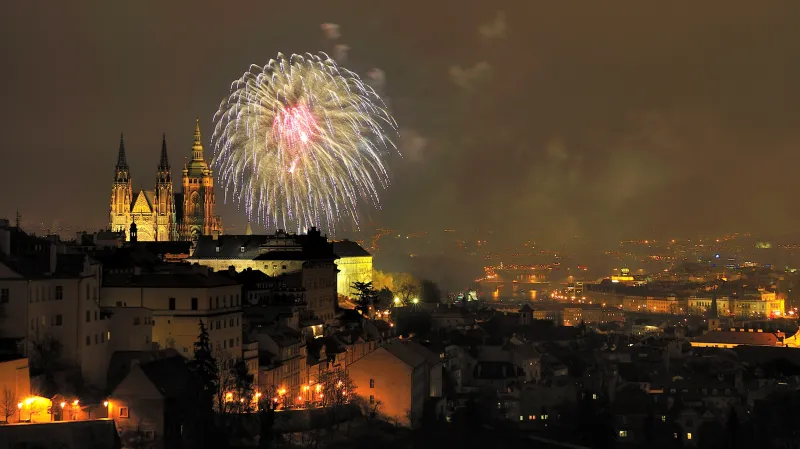 Oslavy Nového roku v Praze