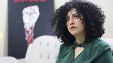 Narges Mohammadíová (na snímku z prosince 2024)