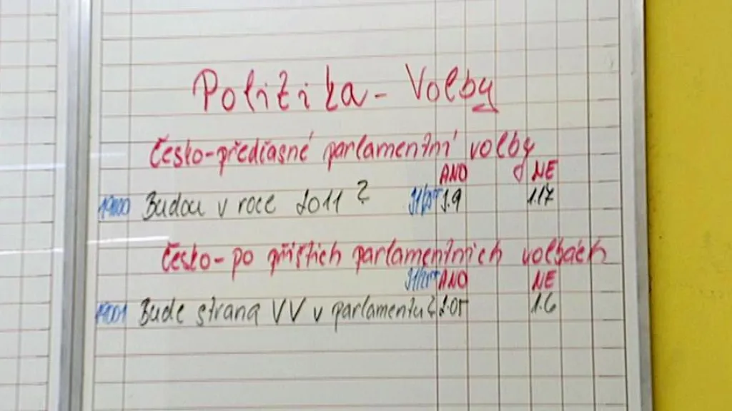 Sázení na politiku