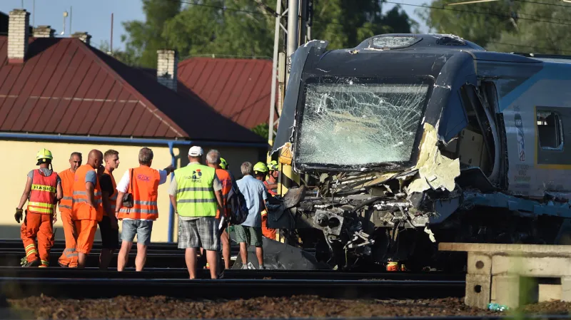 Pendolino po nehodě