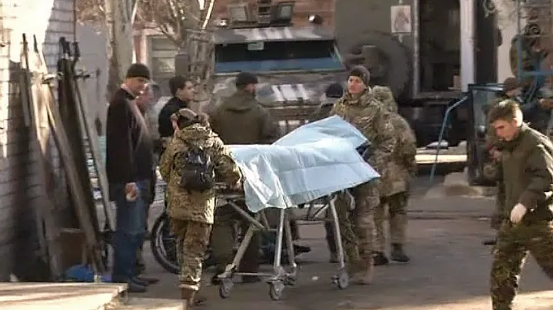 Oběť bojů na Ukrajině