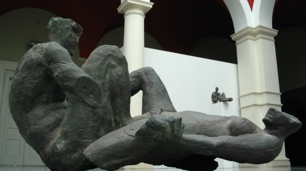 Socha Barbory Hapalové