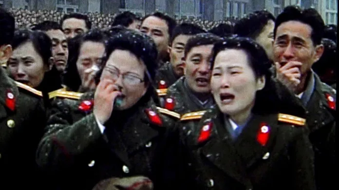 Severokorejci truchlí nad smrtí vůdce