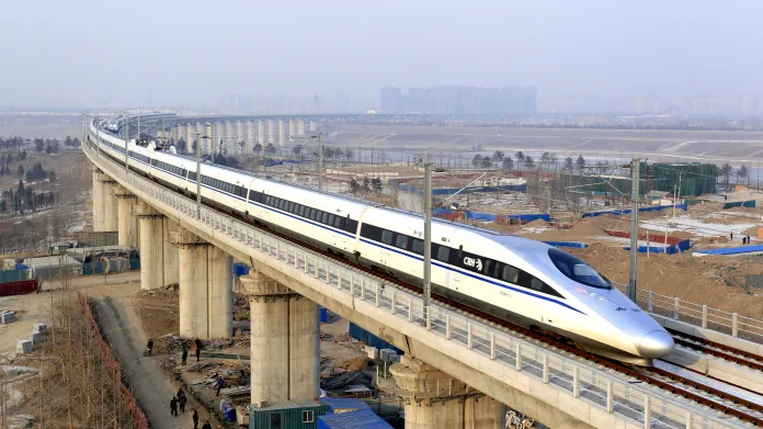 Čínský vysokorychlostní vlak