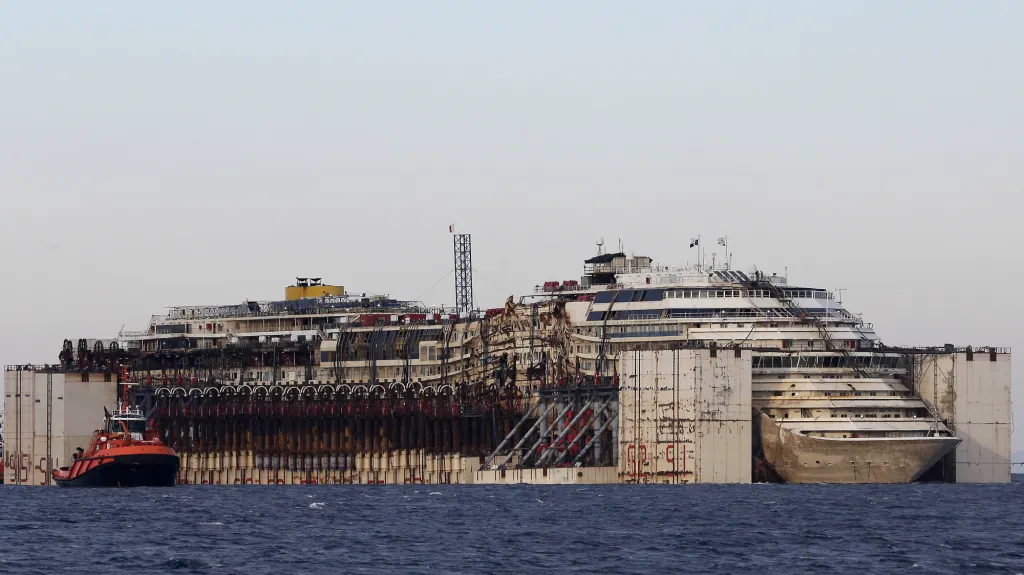 Costa Concordia v Janově