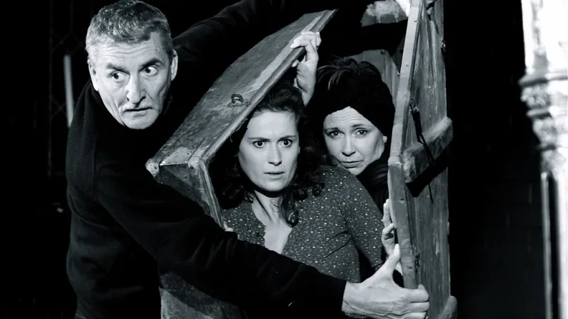 Po zkoušce / Martin Huba, Lucie Štěpánková, Ilona Svobodová