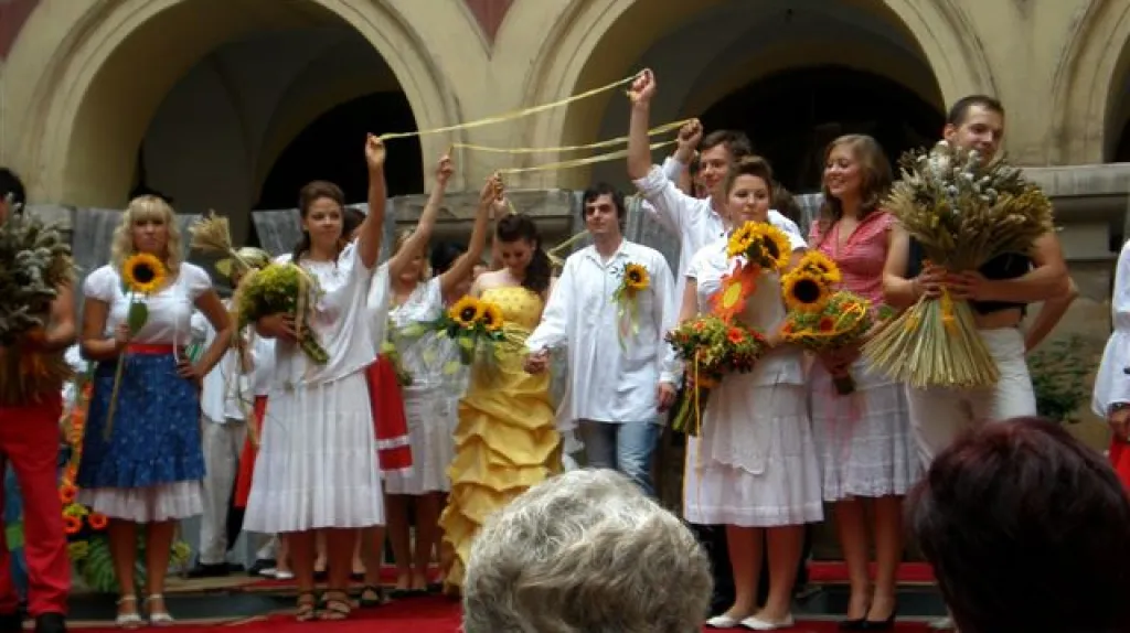 Květinová show v Libochovicích