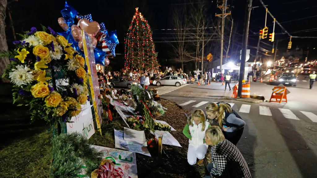 Vzpomínka na oběti z Newtownu