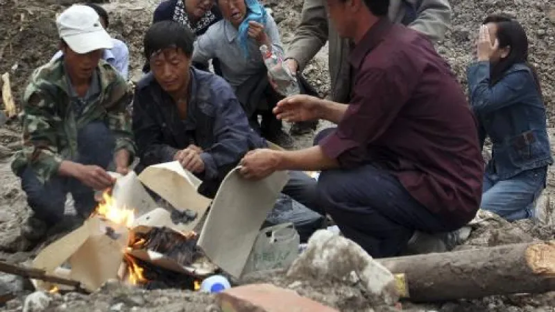 Sesuvy půdy v Číně